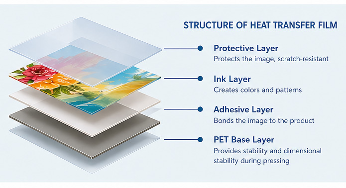 Structure Of Heat Transfer Film