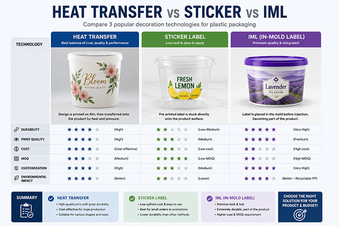 Heat Transfer Vs Sticker Vs Iml