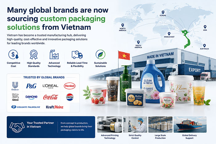 Many Global Brands Are Now Sourcing Custom Packaging Solutions From Vietnam