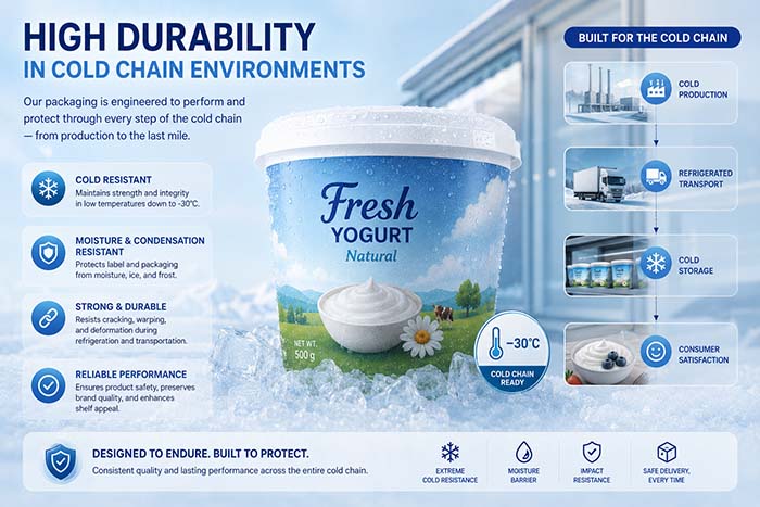 High Durability In Cold Chain Environments