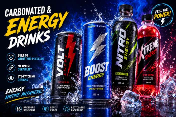 Beverage Packaging Trends Energy Drinks