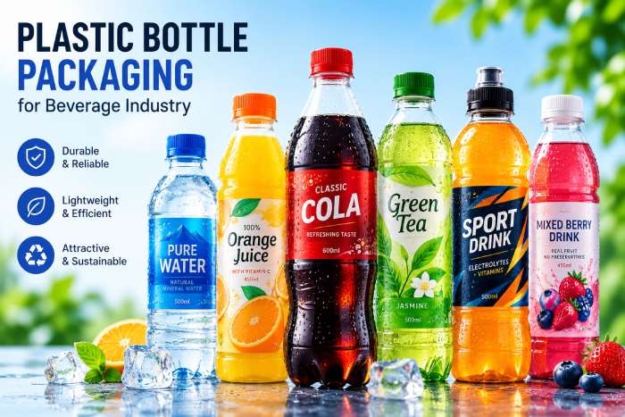 Plastic Bottle Packaging Beverage Industry