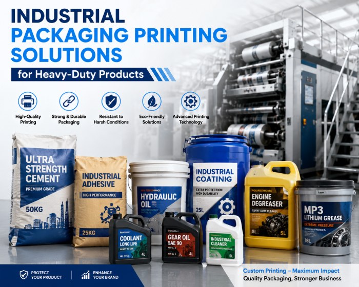 Industrial Packaging Printing Solutions For Heavy Duty Products