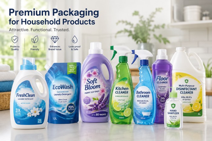 Packaging For Household Products