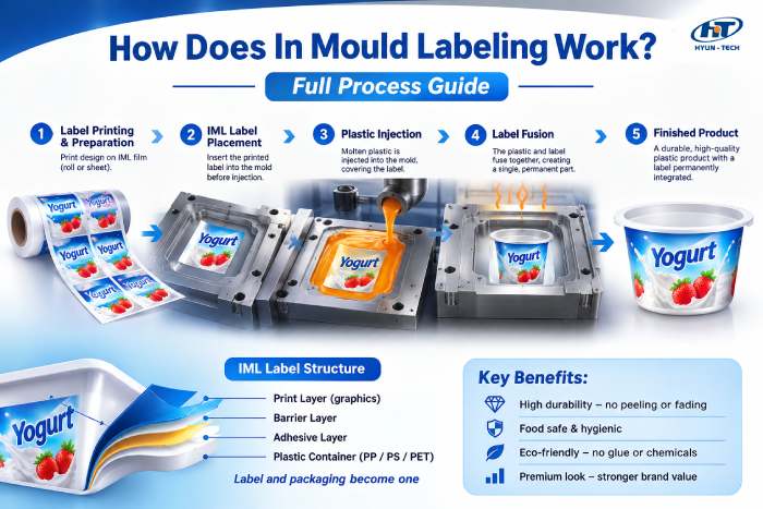 How Does In Mould Labeling Work Full Process Guide