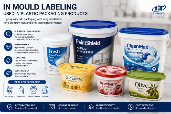 In Mould Labeling Used In Plastic Packaging Products