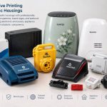Decorative Printing On Plastic Housings With Logos And Textured Finishes