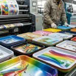 Heat Transfer Printing On Plastic Trays With Customized Graphics