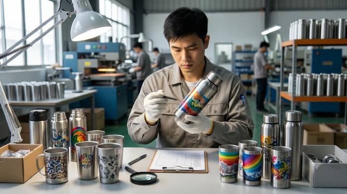 Quality Inspection Of Heat Transfer Printing On Coated Metal Products