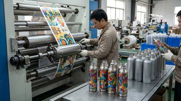 Stainless Steel And Aluminum Bottles For Custom